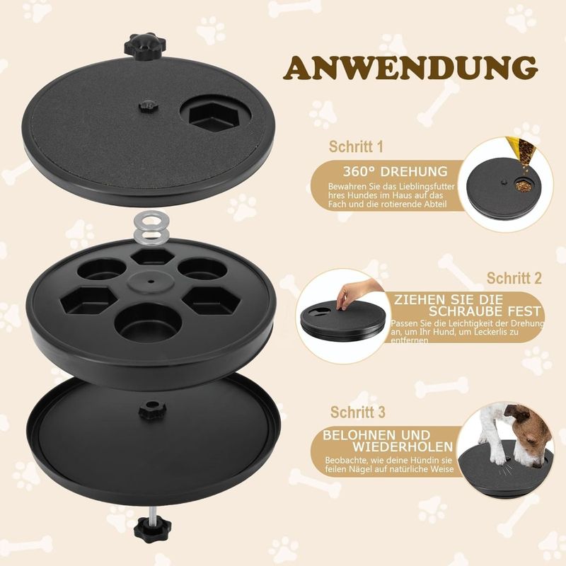 Zoomtopia Planche Toiletteur 3-en-1 pour chiens