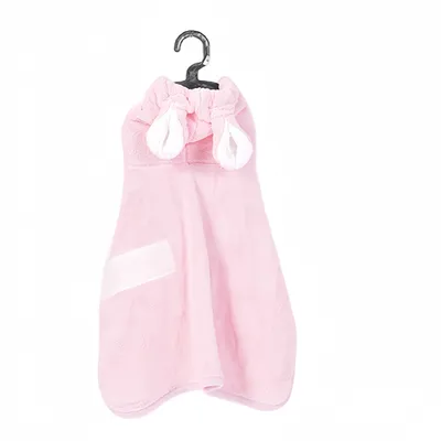 Zoomtopia Peignoir de bain pour chien et chat