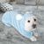 Zoomtopia Peignoir de bain pour chien et chat
