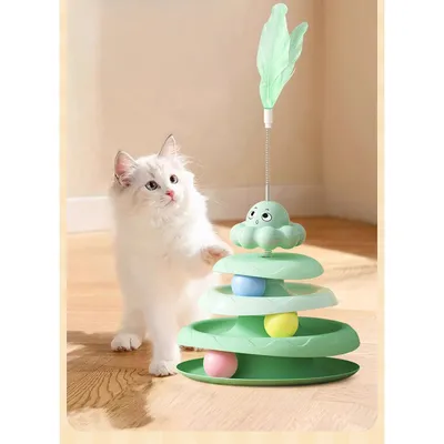 Zoomtopia Jouet de piste pour chat