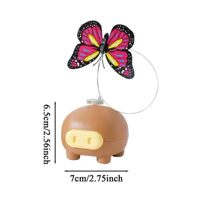 Rocky Jouet de papillon rotatif pour chat