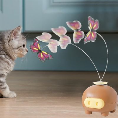 Rocky Jouet de papillon rotatif pour chat