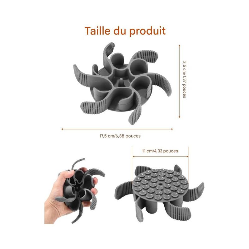 Rocky Accessoire d'alimentation lent pour chiot