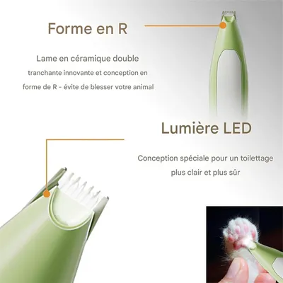 Rocky Tondeuse pour chien