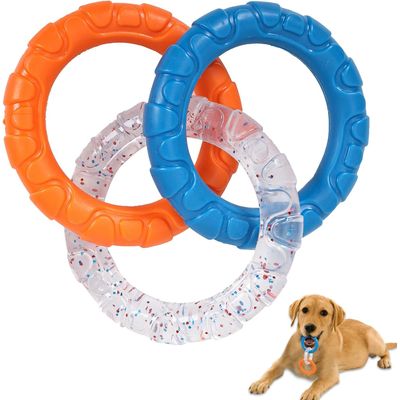 Zoomtopia Anneau à mâcher 3-en-1 pour chiens