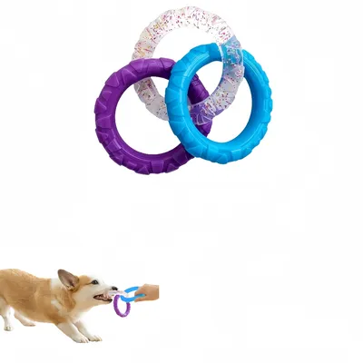 Zoomtopia Anneau à mâcher 3-en-1 pour chiens