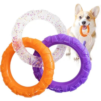 Zoomtopia Anneau à mâcher 3-en-1 pour chiens