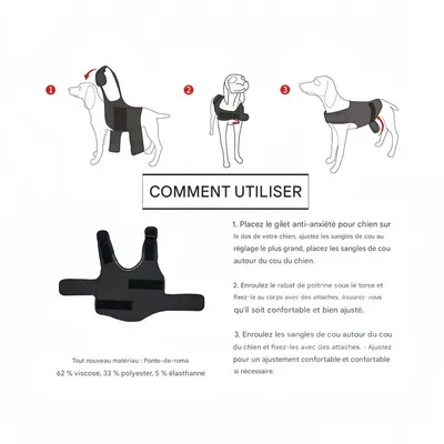 Zoomtopia Gilet apaisant pour chien