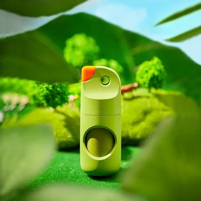 Zoomtopia Poubelle portable pour chiens et chats