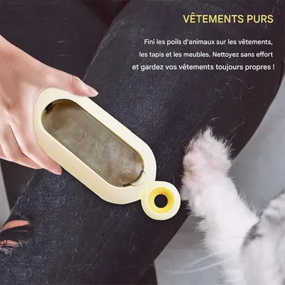 Rocky Brosse pour éliminer les poils d'animaux
