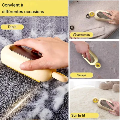 Rocky Brosse pour éliminer les poils d'animaux