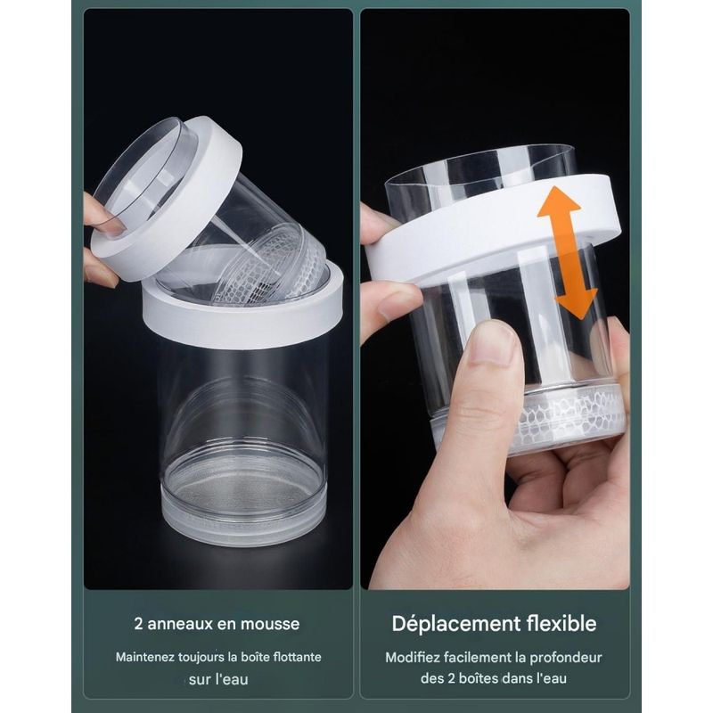 ZooVenture Boîte d'élevage pour poissons d'aquarium