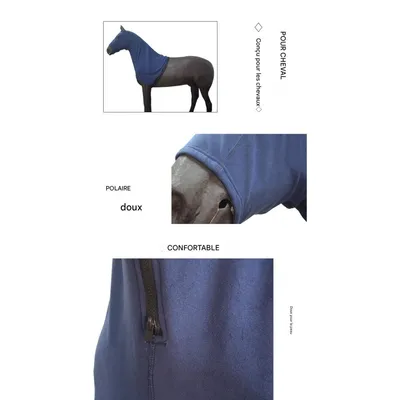 ZooVenture Capuchon pour tête de cheval tout enveloppant