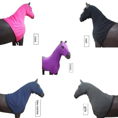 ZooVenture Capuchon pour tête de cheval tout enveloppant