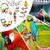 Rocky Ensemble de 7 jouets pour perroquet