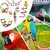 Rocky Ensemble de 7 jouets pour perroquet