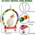 Rocky Ensemble de 7 jouets pour perroquet