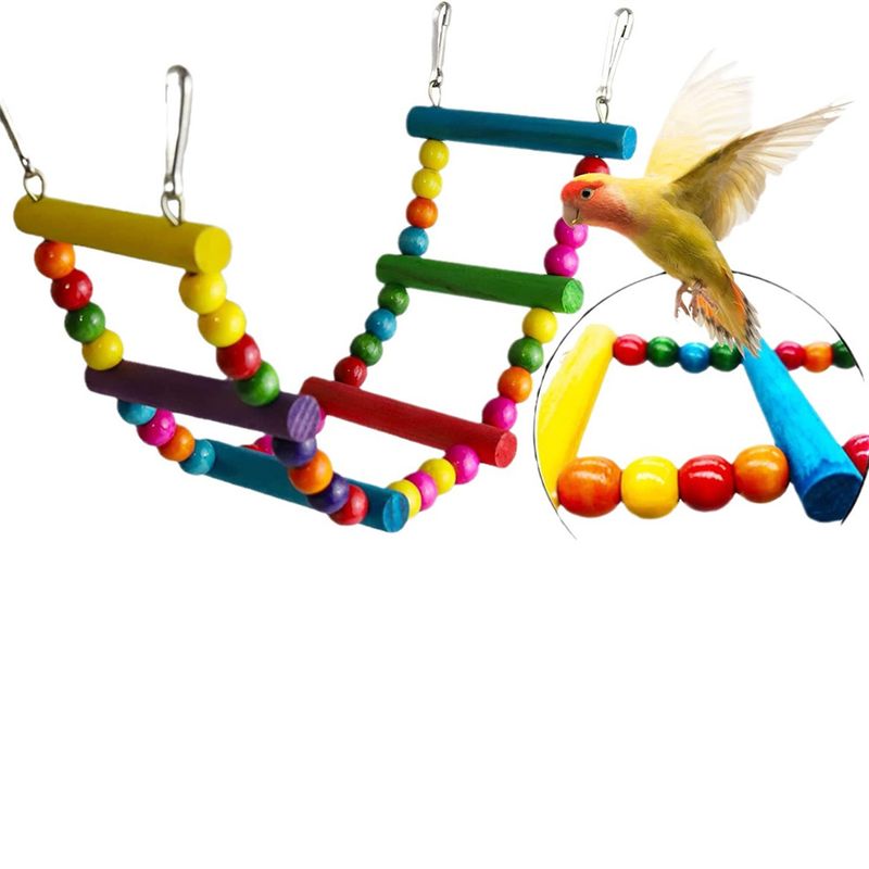 Rocky Ensemble de 7 jouets pour perroquet