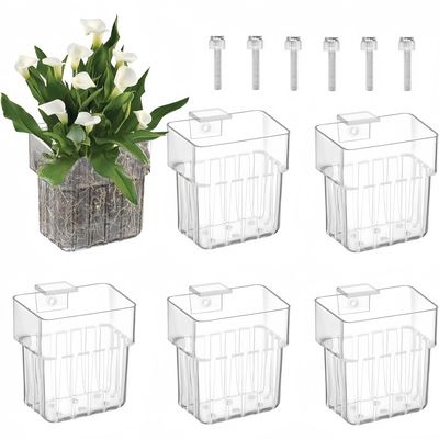 ZooVenture Supports à plantes acrylique pour aquarium
