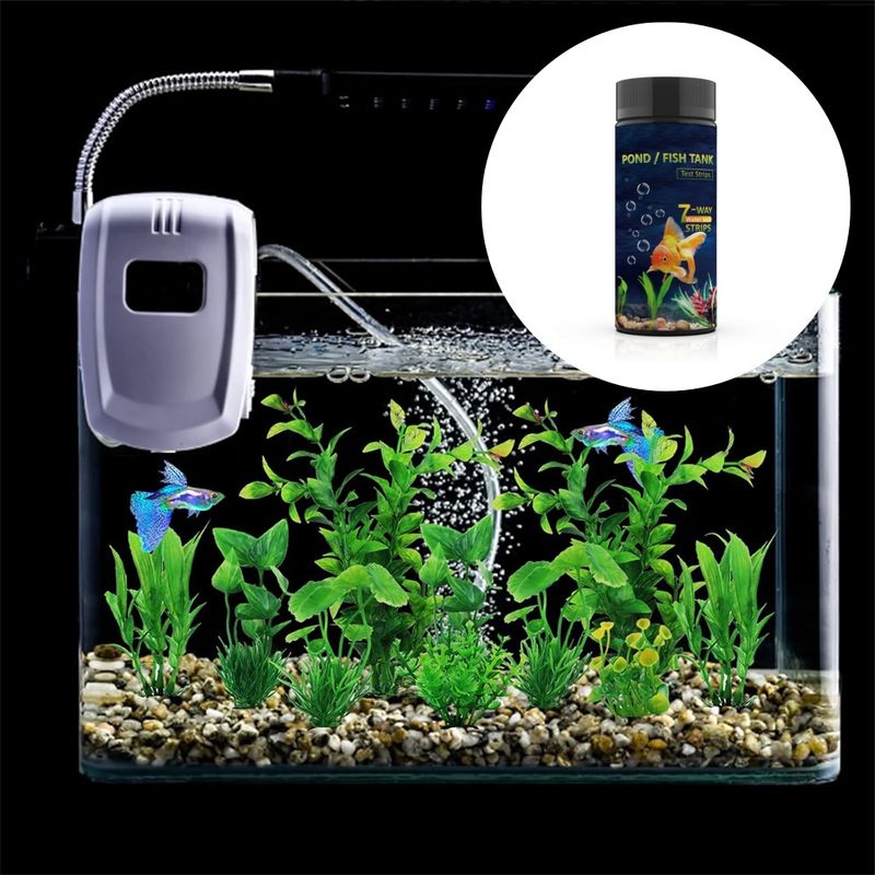 Rocky Papier testeur d'eau pour aquarium 7 en 1