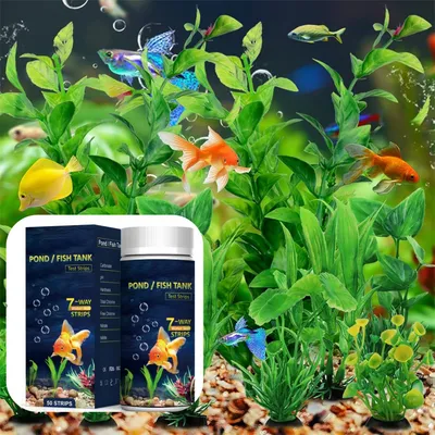 Rocky Papier testeur d'eau pour aquarium 7 en 1