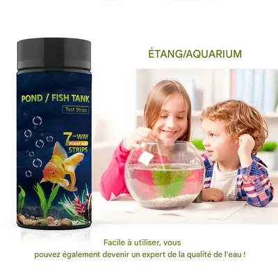 Rocky Papier testeur d'eau pour aquarium 7 en 1