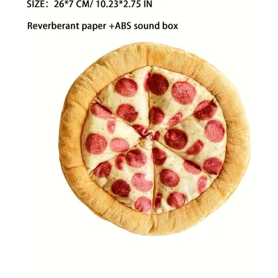Zoomtopia Jouet pizza pour chien