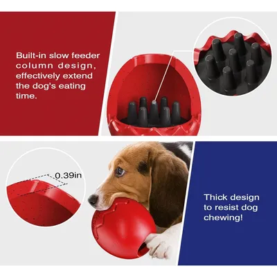 Zoomtopia Jouet d'alimentation lente pour chien