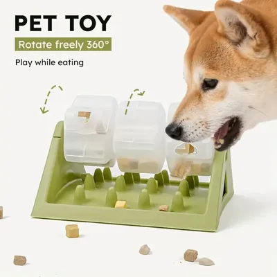 Zoomtopia Distributeur Intelligent 2-en-1 pour chiens