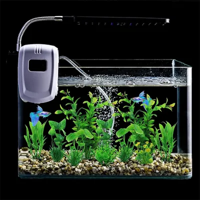 Rocky 10 pieces artificial aquarium plant set