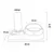 Pawzy Distributeur d'eau pour chat