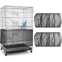 ZooVenture Funda protectora para jaula de pájaros