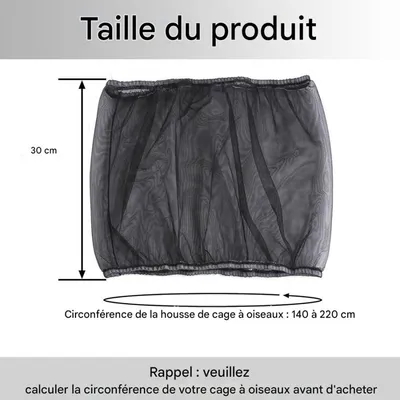ZooVenture Housse de protection pour cage d'oiseaux