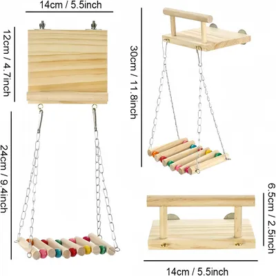 Rocky Jouet combiné pour oiseaux
