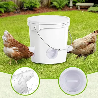 ZooVenture Mangeoire automatique pour poules ZooVenture Mangeoire automatique pour poules