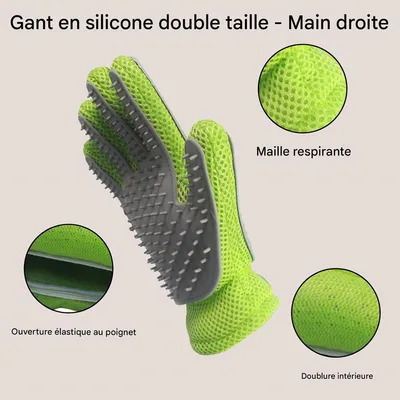 Rocky Gants de beauté pour animaux