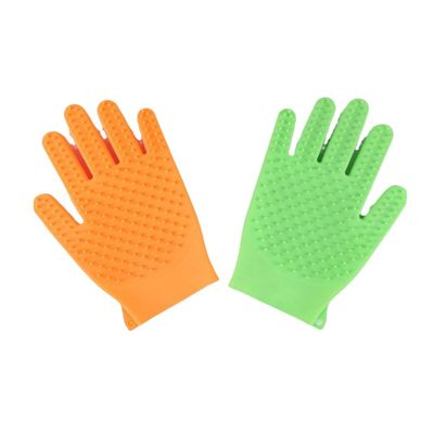 Rocky 2 gants de toilettage pour animaux