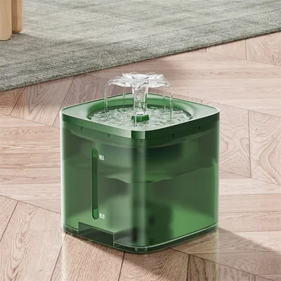 Pawzy Dispenseur d'eau pour animaux de compagnie en forme de fleur