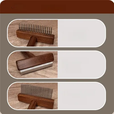 Zoomtopia Peigne de toilettage pour chien et chat