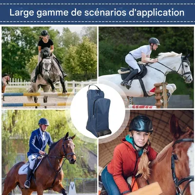 ZooVenture Sac pour bottes d'équitation