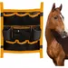 ZooVenture Caja de almacenamiento con bolsillos para paños de equitación