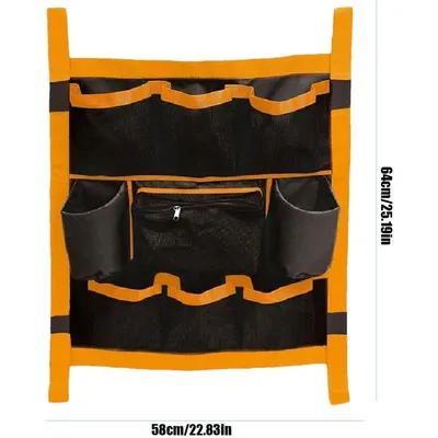 ZooVenture Boîte de rangement avec poches pour carrés de cheval