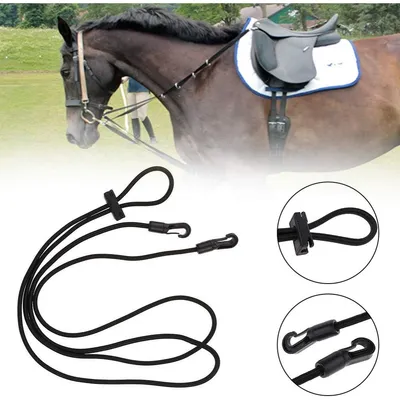 ZooVenture Corde d'entraînement réglable pour chevaux