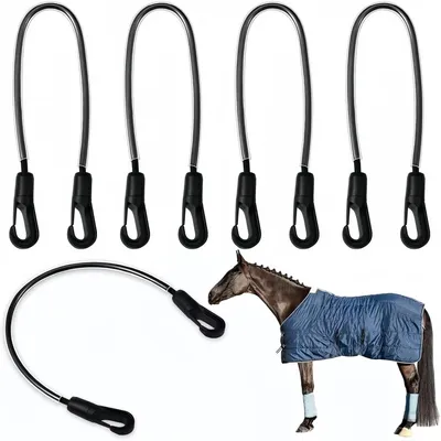 ZooVenture Lot de sangles de jambe pour chevaux