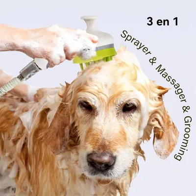 Pawzy Accessoire de bain pour animaux de compagnie Pawzy Accessoire de bain pour animaux de compagnie