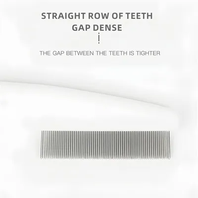 Pawzy Peigne anti-puces métallique pour chien/chat