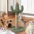 Pawzy Arbre à chat en sisal avec balle - Stable