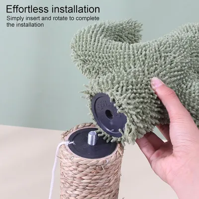 Pawzy Arbre à chat en sisal avec balle - Stable