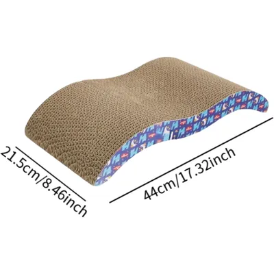 Pawzy Griffoire en carton ondulé pour chat - Motifs aléatoires