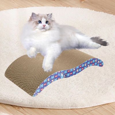 Pawzy Griffoire en carton ondulé pour chat - Motifs aléatoires